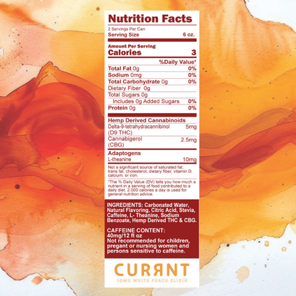 White Peach Elixir | 10 mg