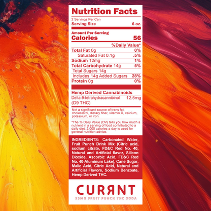 Fruit Punch Soda | 25 mg